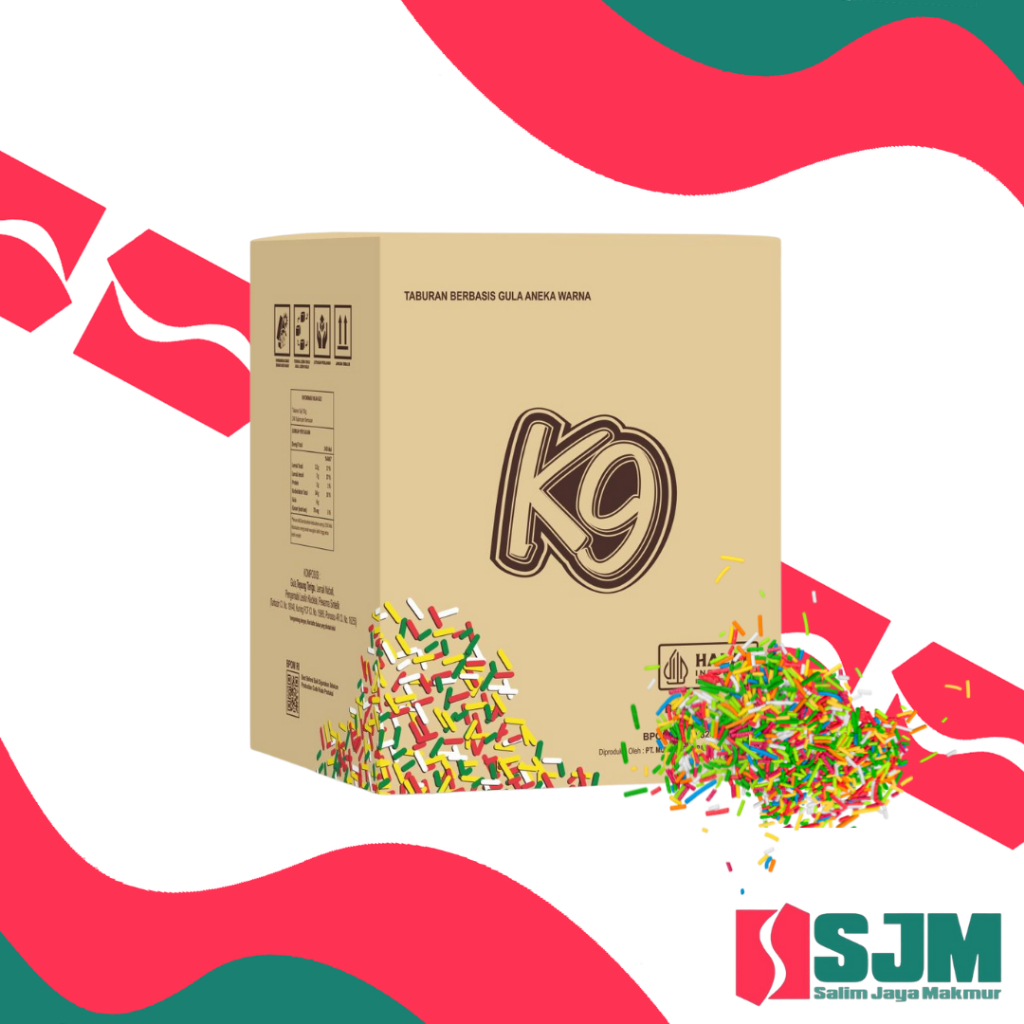 REPACK Meses Warna Tanpa Coklat K9 | 250gr / 500gr / 1kg | Topping Roti Kue