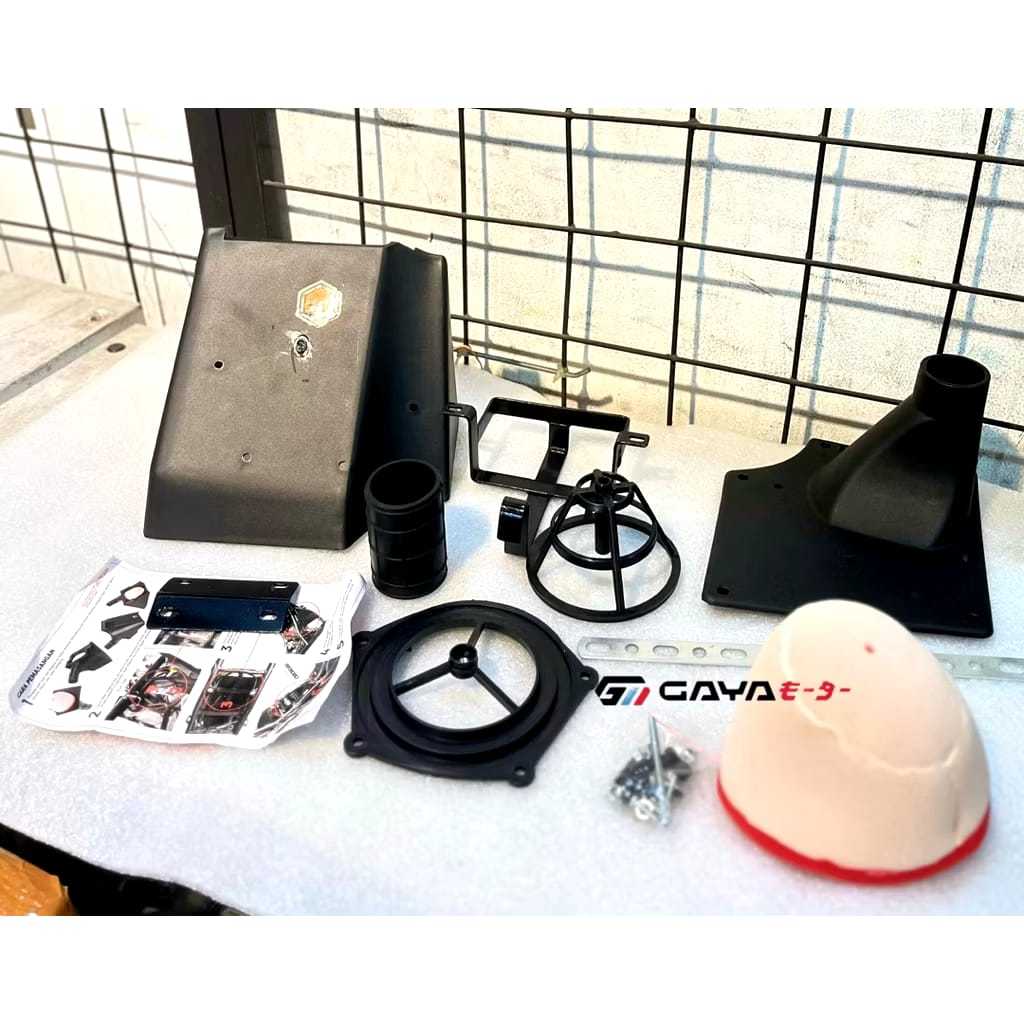 BigBox KLX150 Bore Up Big Box filter Udara KX85 - Box Hawa / big box air filter Bore Up Bahan Plasti