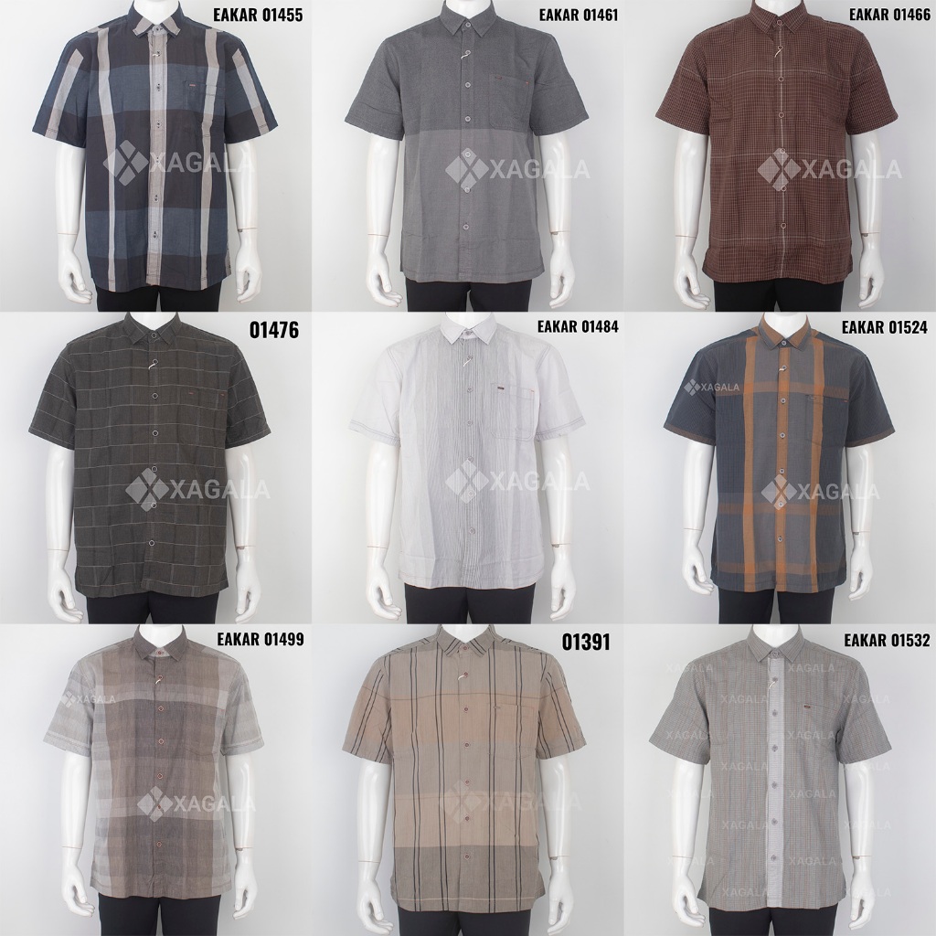 CARDINAL KEMEJA PRIA LENGAN PENDEK CARDINAL CASUAL 3