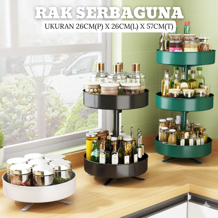 Tempat Bumbu Rak Dapur Stainless Rak Bumbu Dapur