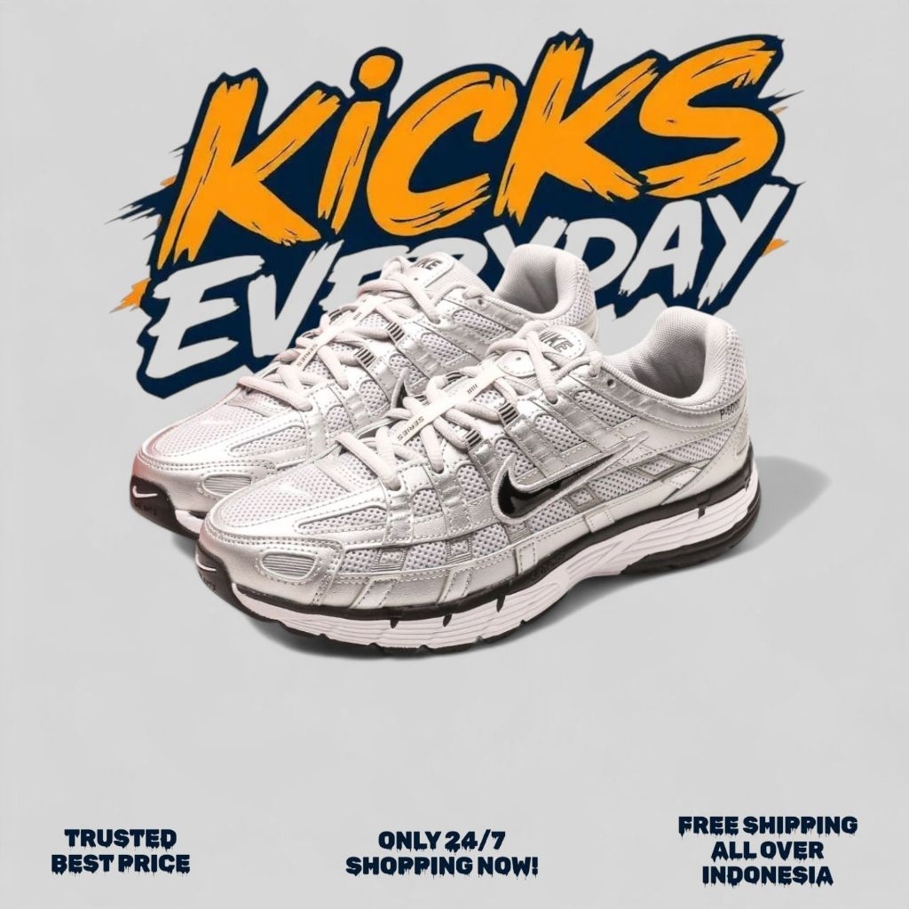 Sneakers P/-6000 Grey Metallic