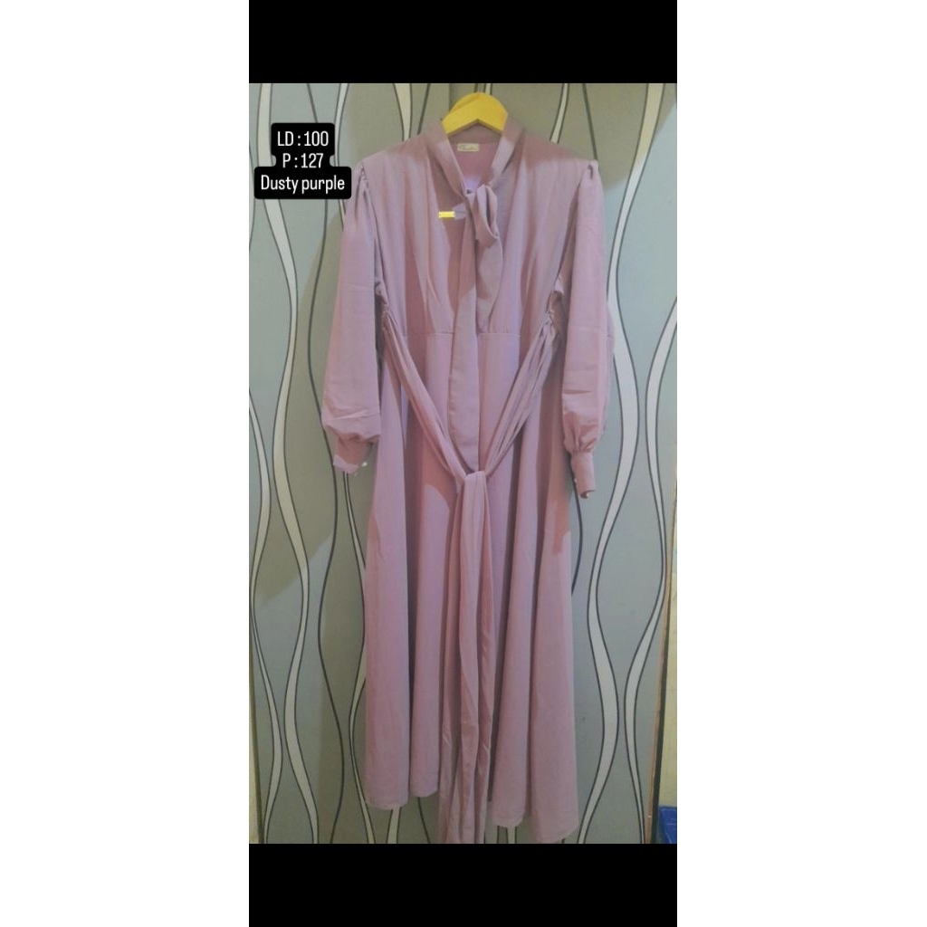 Gamis PL violetas & rabbani