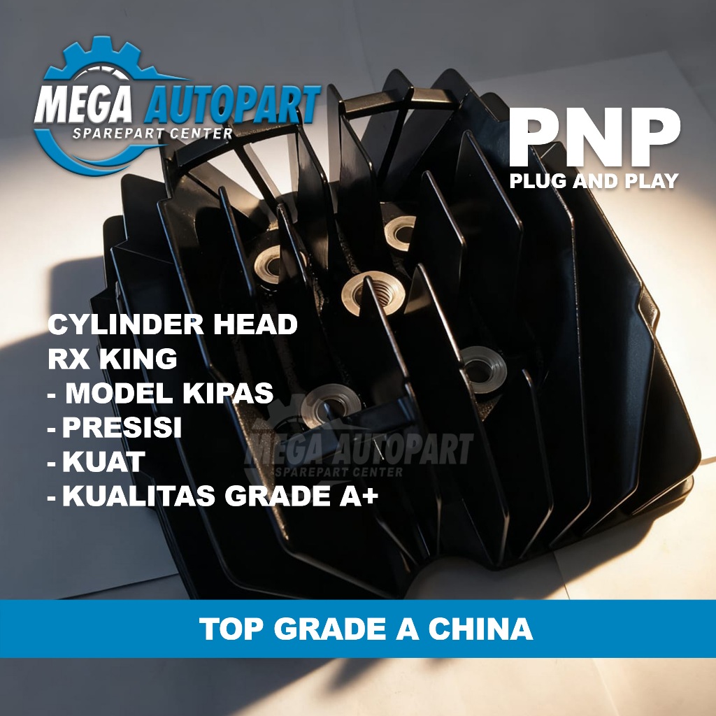 Kop Silinder NANAS, KOP BELIMBING, RX King Kipas | Cylinder Head RX King