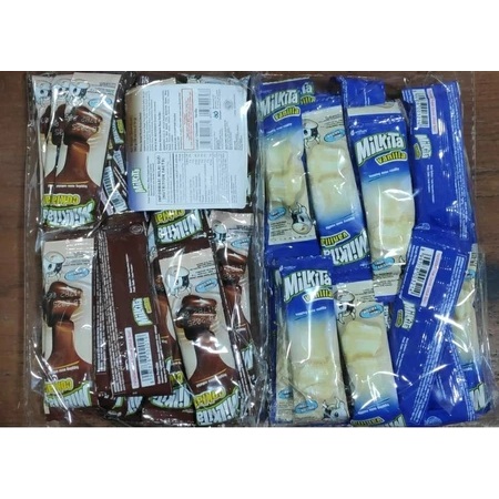 (1 PACK ISI 36) Milkita Pasta Rasa Chocolate / Vanilla - Milkita Pasta Renceng