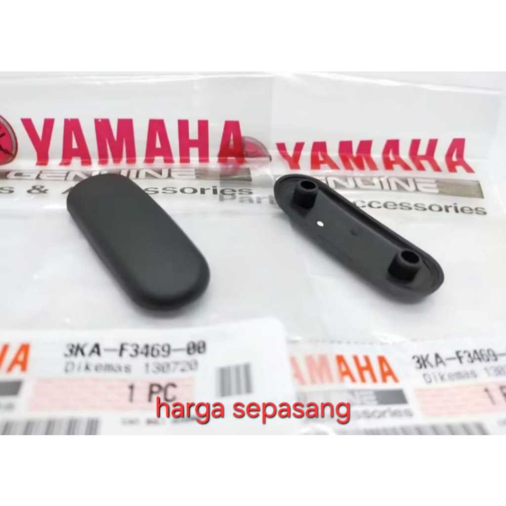 PLASTIK TUTUP KLEM KLAM DUDUKAN STANG STIR RX KING VIXION SCORPIO Z ORIGINAL
