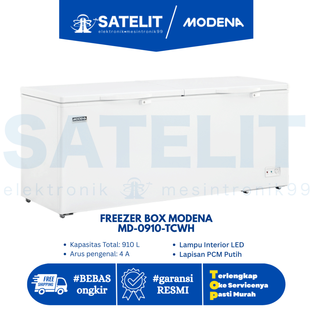 FREEZER BOX MODENA MD-0910-TCWH