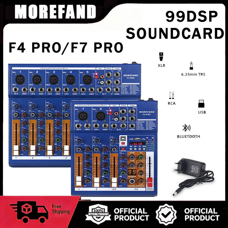 F4 PRO/F7 PRO 16DSP  ada soundcard Mixer 4 chanel /mixer audio/mixer ashlley 4 chanel termurah /Prof