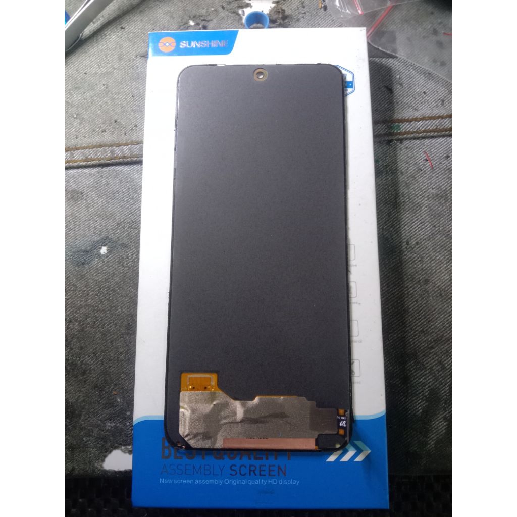 Lcd Redmi Note 10/S original minus retak