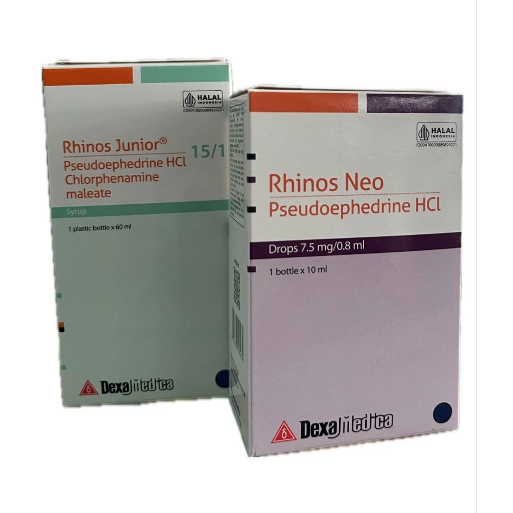 RHINOS DROP DAN RHINOS SIRUP