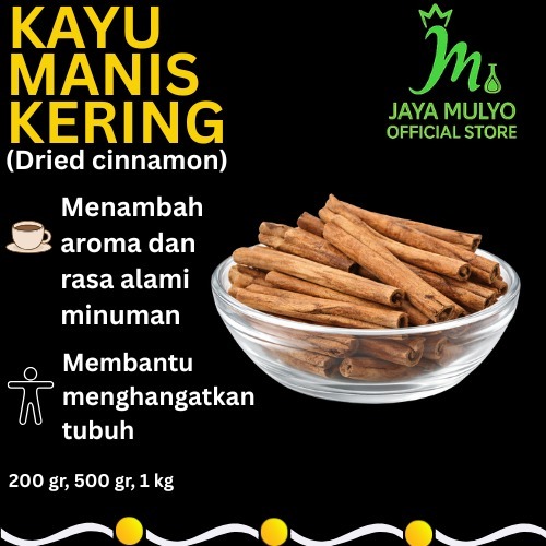Kayu Manis Batang 1 kg / Kayu Manis / Herbal Mengontrol Gula Darah