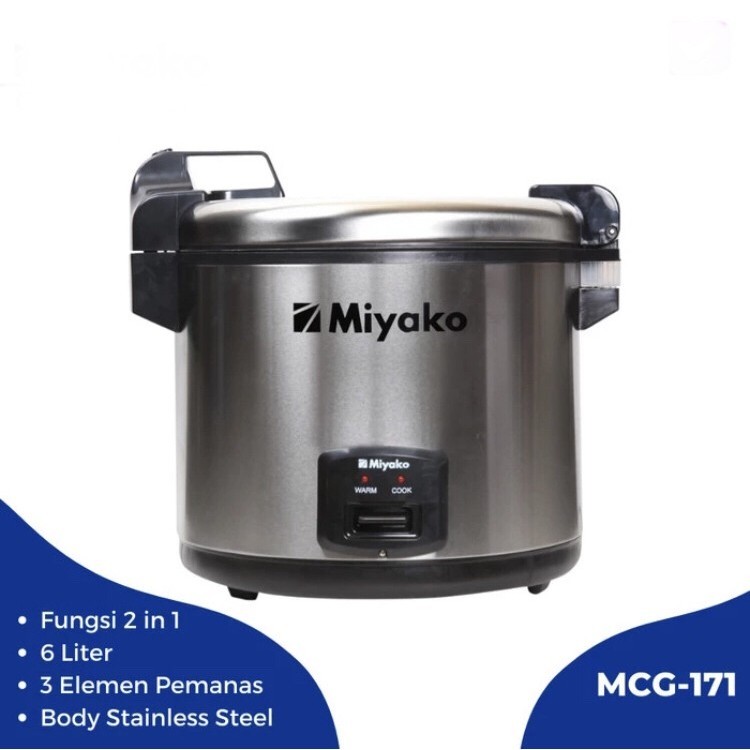 MIYAKO MAGIC COM 3IN1 MCG-171 6Liter | MAGICOM JUMBO