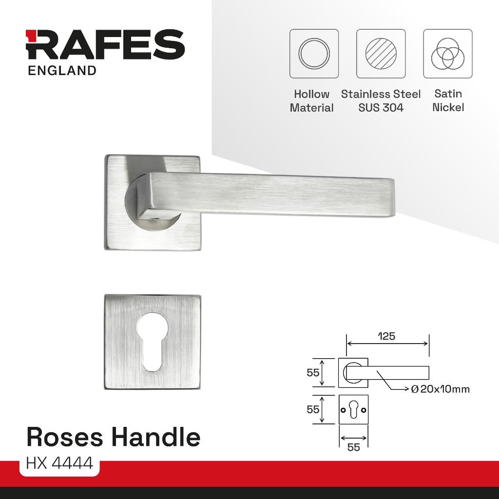 Roses Handle RAFES ENGLAND Stainless Steel Kotak
