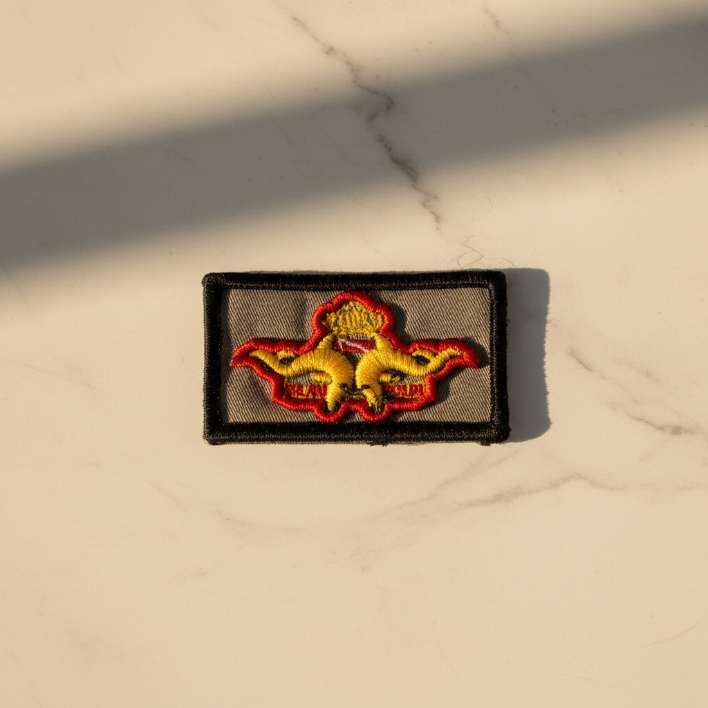 Atribut POLRI Bordir Jahit | Set Patch Seragam POLRI