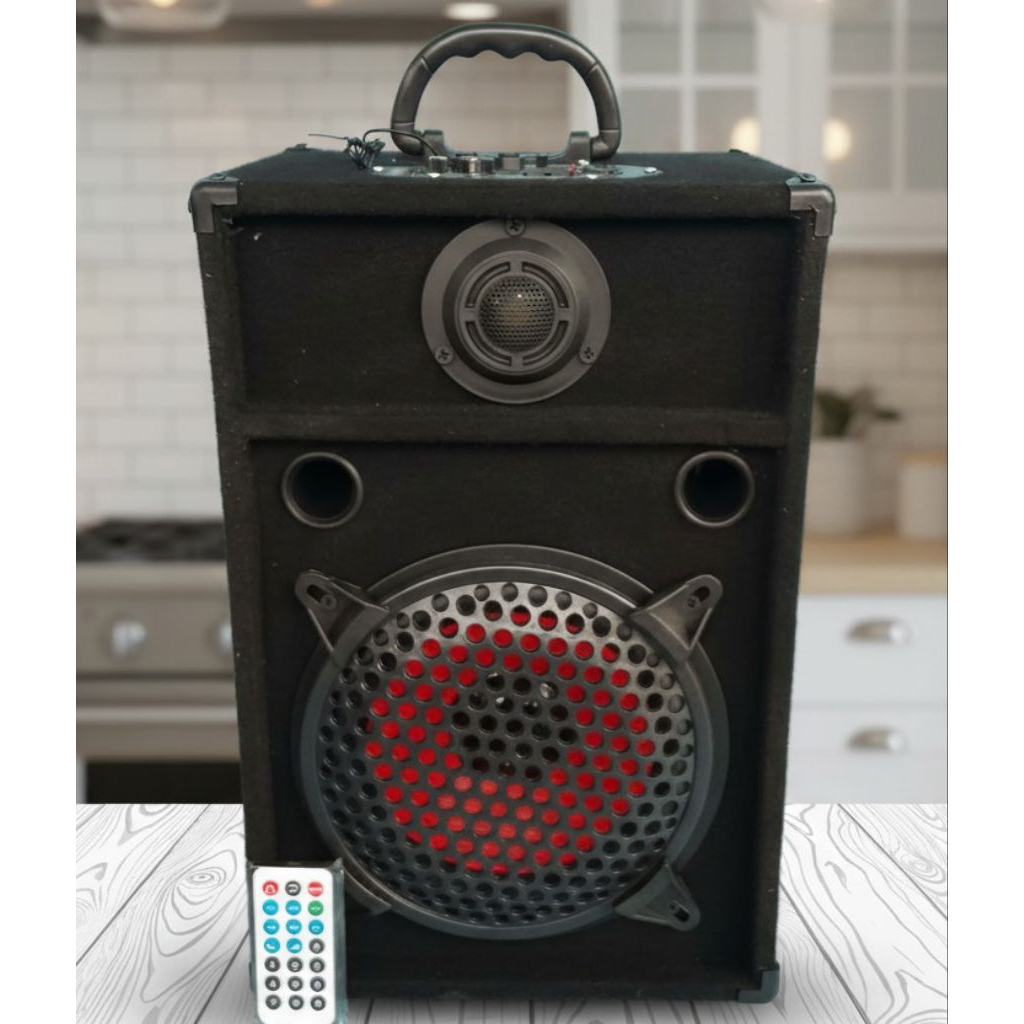 Speaker aktif rakitan bass mantap istimewa bluetooth karaoke