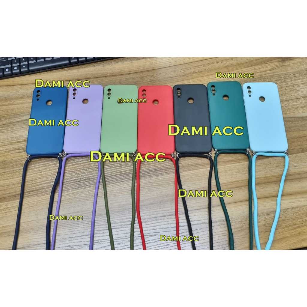 square case vivo y21d macaron square edge case warna