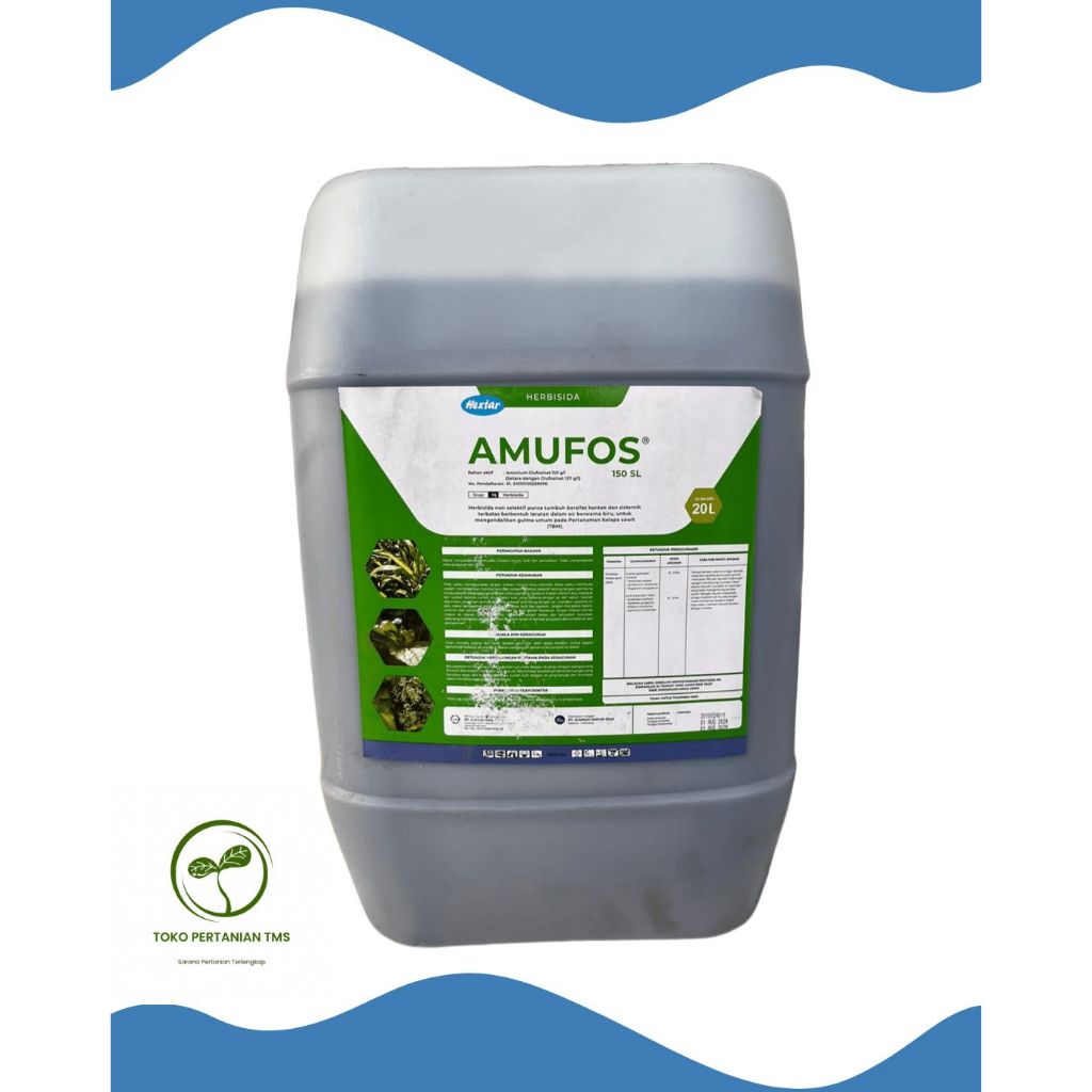 Herbisida Amufos 150 SL (Kemasan 20 Liter) Hextar