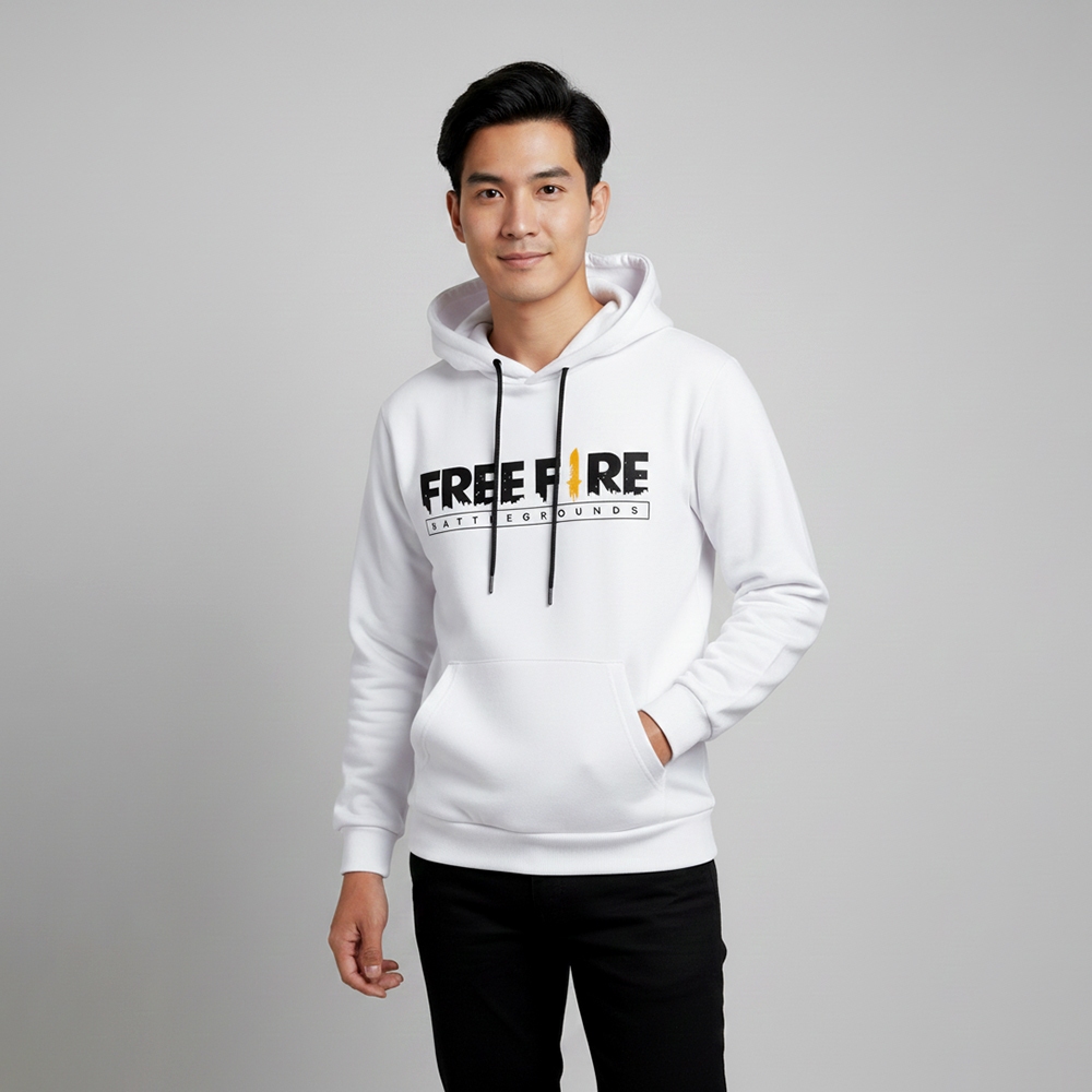 Yu Taka - Hoodie Pria Free Fire Jaket Hoodie Pria Hoodie Gaming Pria Bahan Fleece