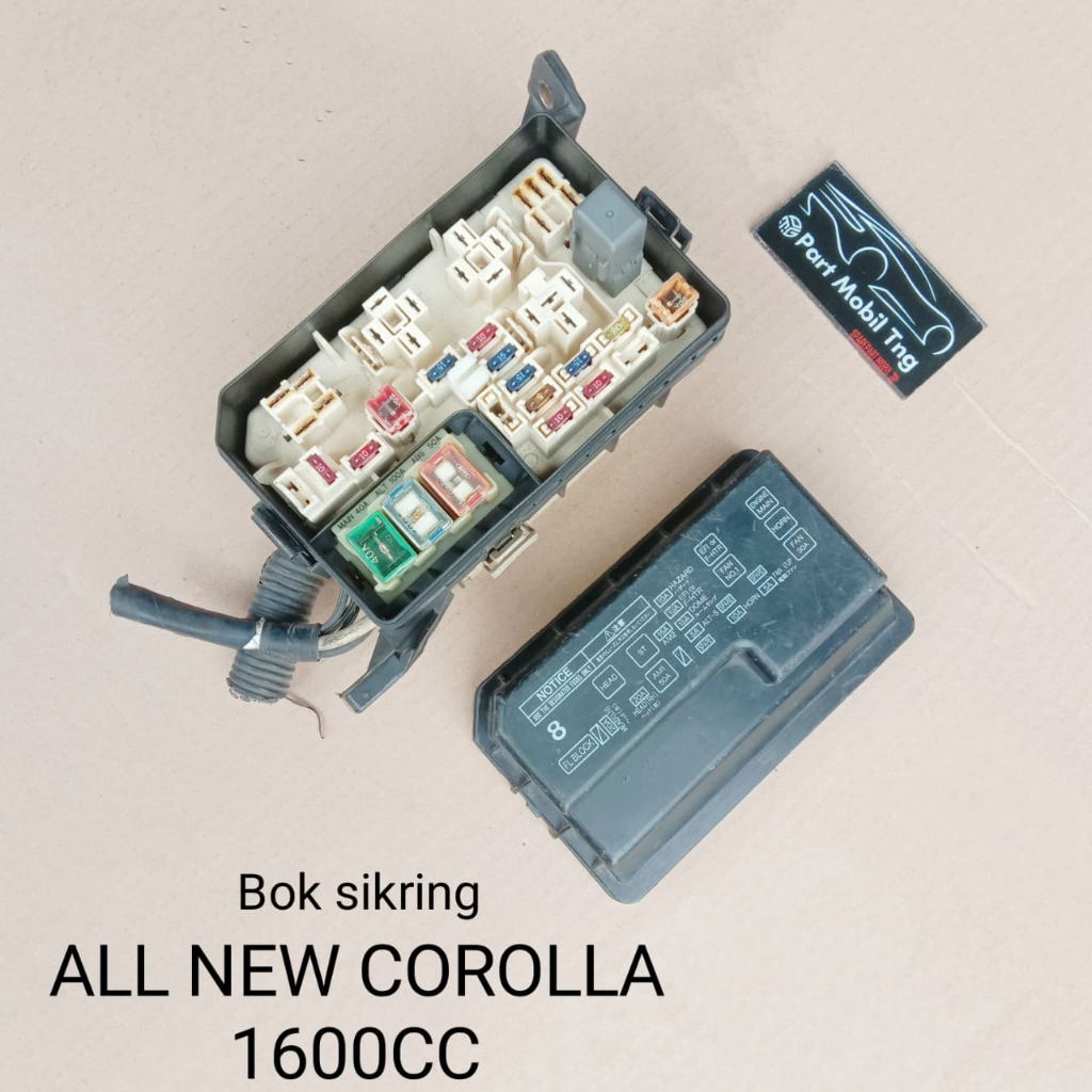 Bok Box Sikring Sikering Toyota All New Corolla Great 16 1600cc