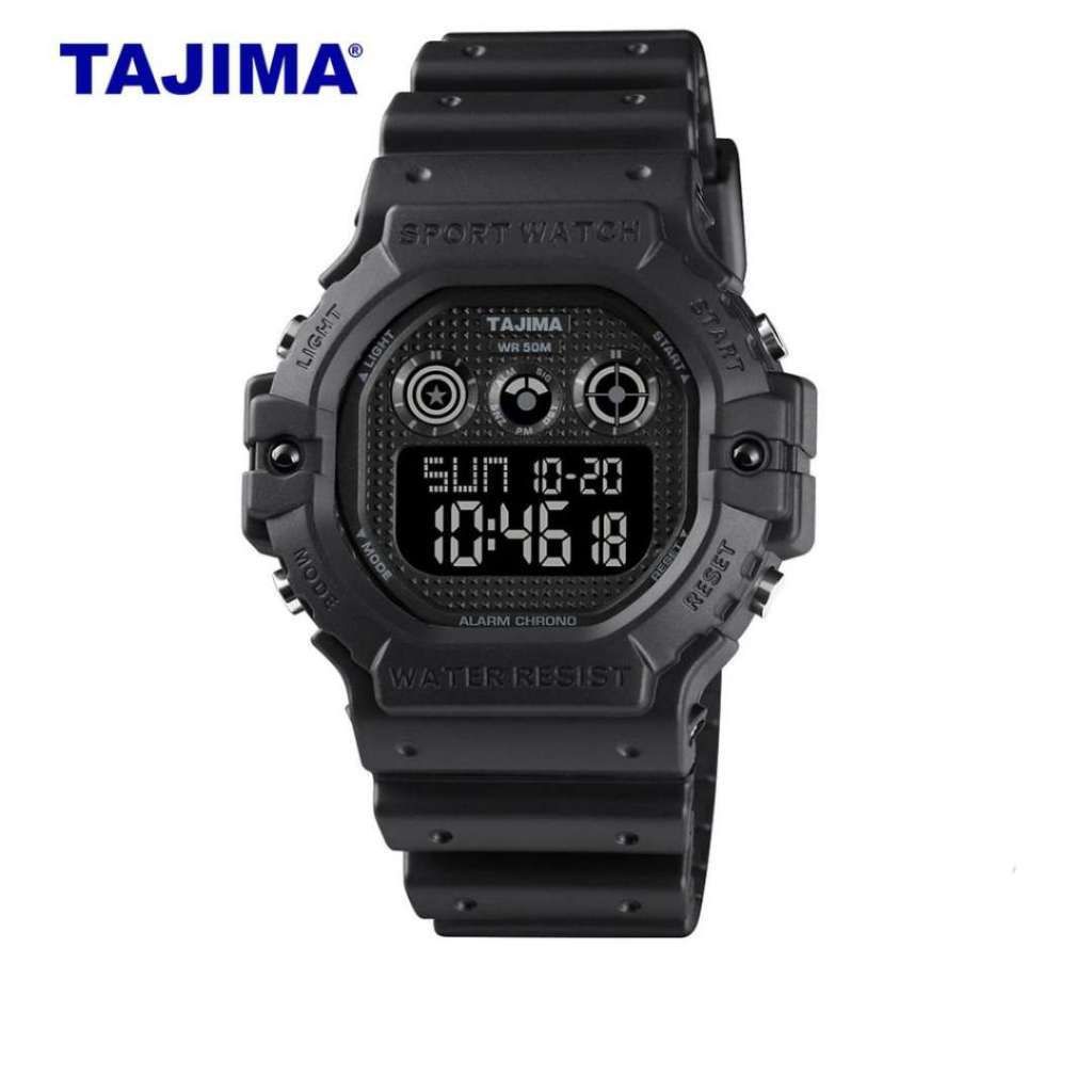 Jam Tangan Digital Pria Tajima 9404 Tahan Air 50 Meter Garansi 1 Tahun   (TAJIMA.ID)