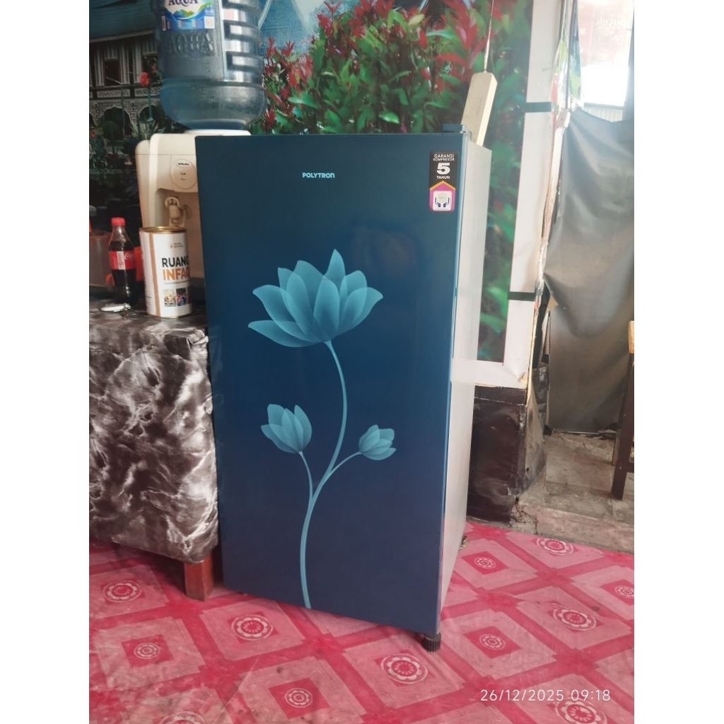 Kulkas Satu Pintu Polytron 170liter (Bekas)