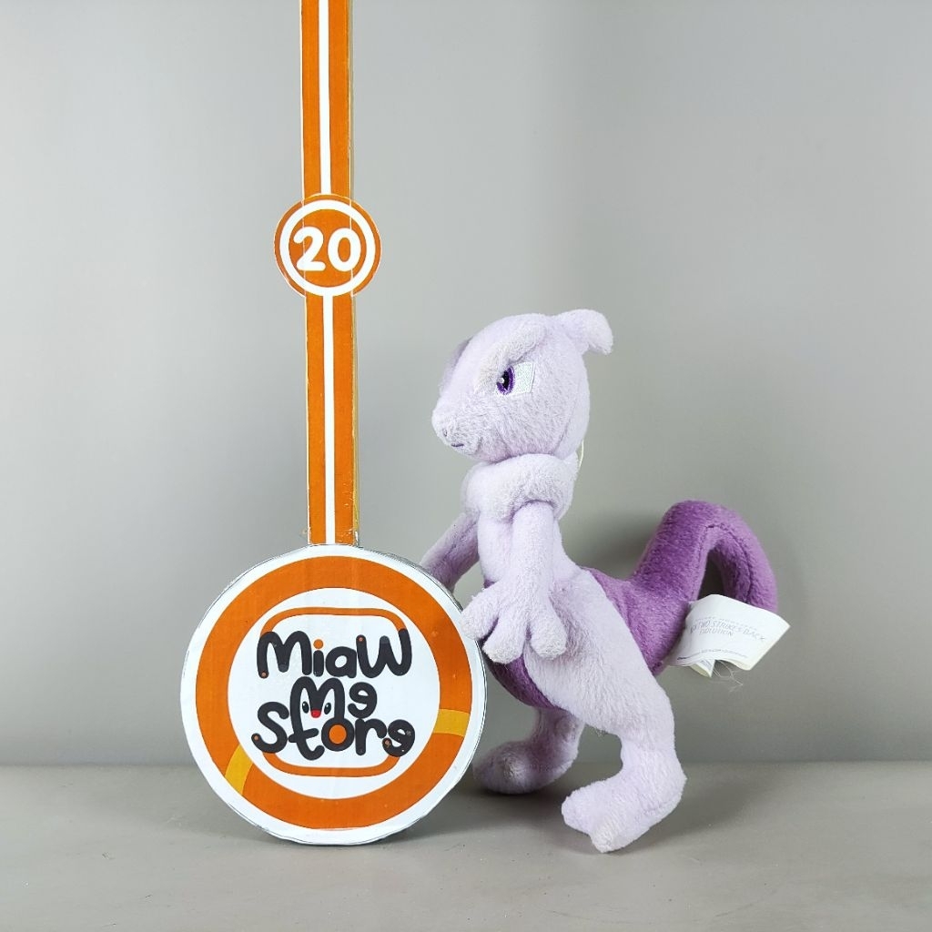 Boneka Pokemon Mewtwo Terkuat Original Banpresto Plush