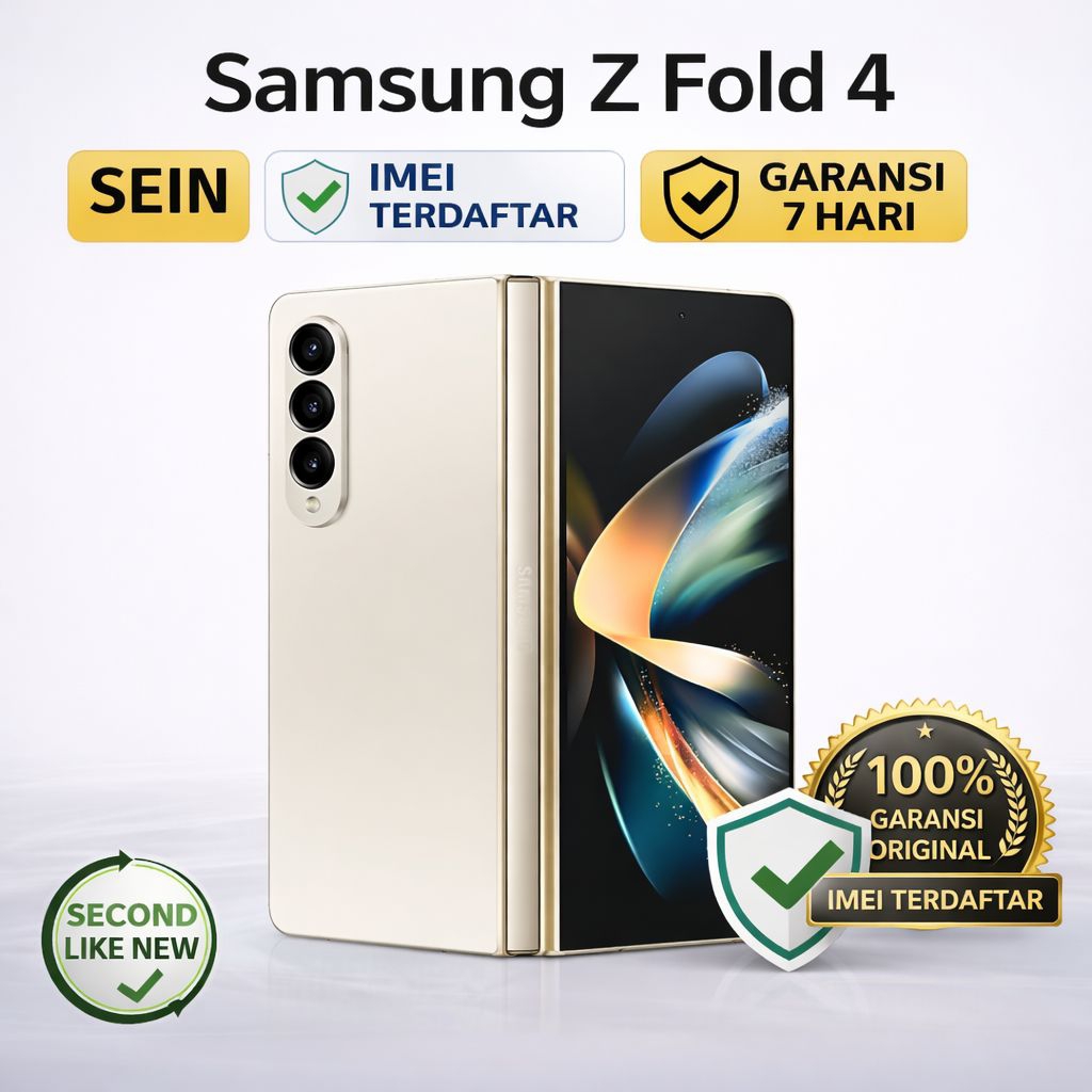 Samsung Galaxy Z Fold 4 256 GB Bekas Original - Hp Lipat Flagship Murah