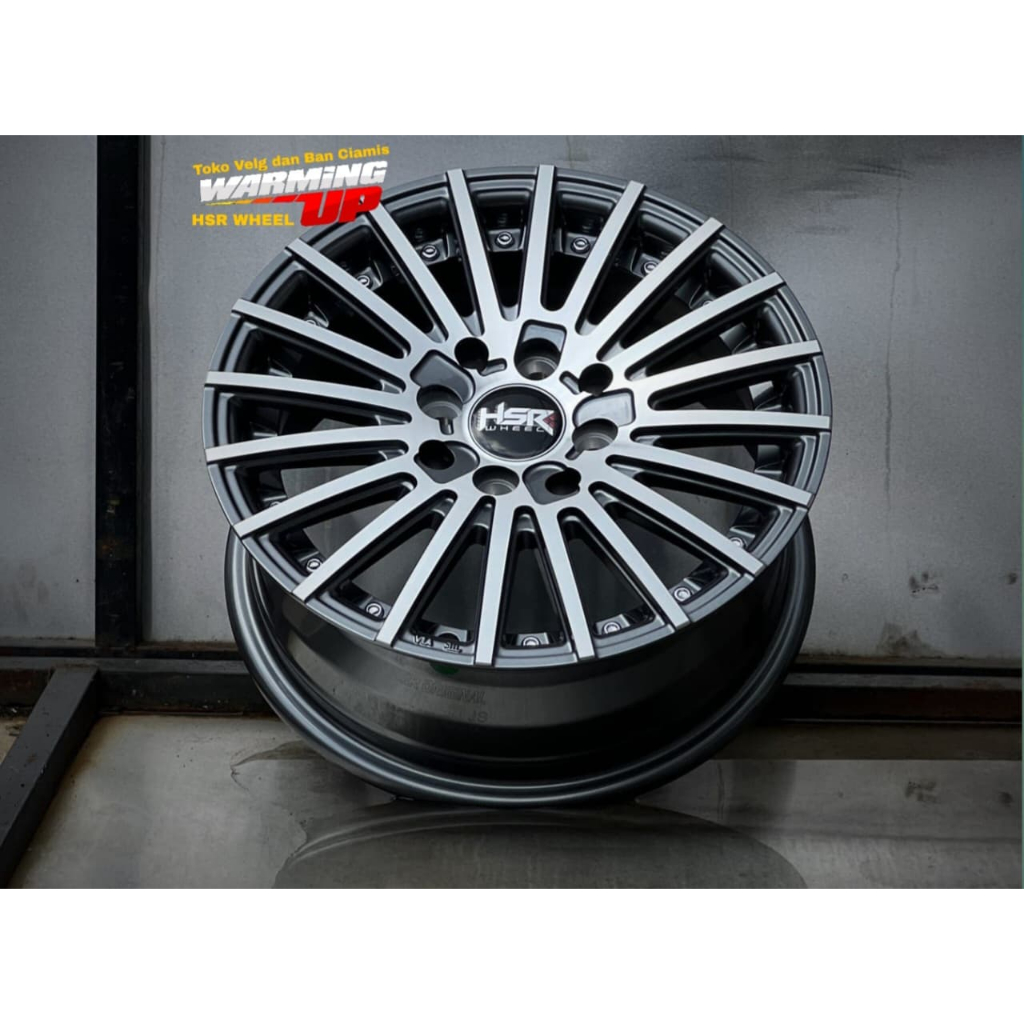 Pelek Mobil Ayla HSR TANDAM RING 14 LEBAR 6 PCD 4X100/114,3 IGMF