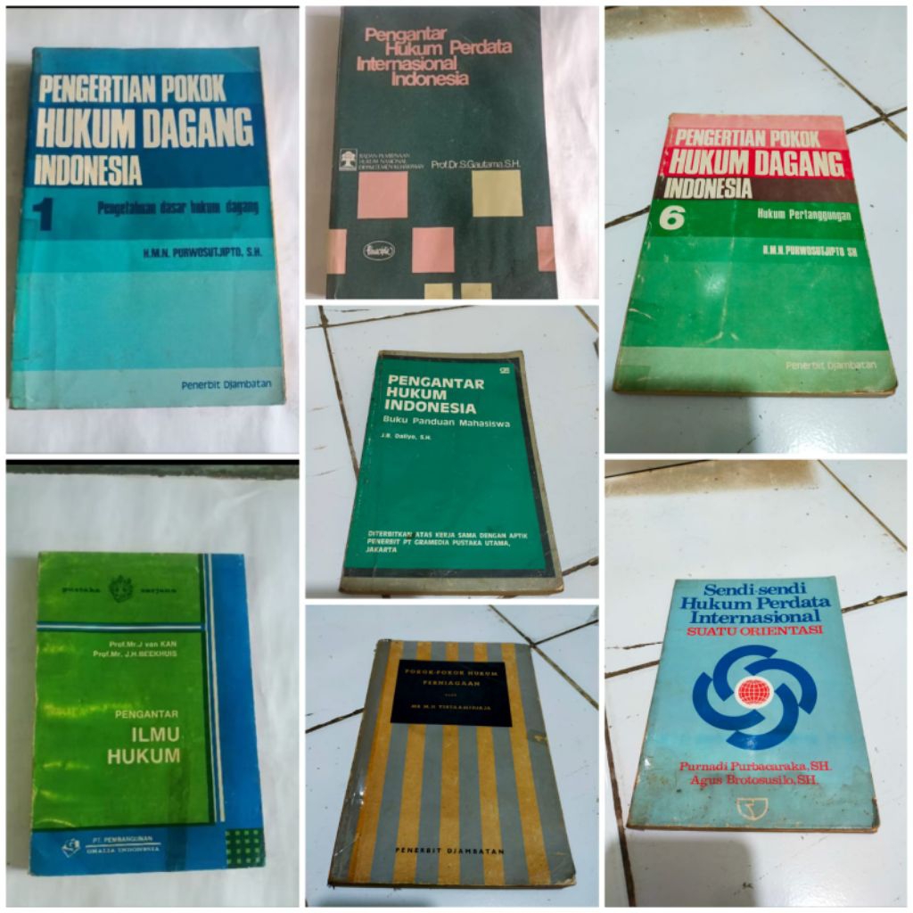 Ori Pengantar hukum Indonesia JB Daily / Pengertian pokok hukum dagang Indonesia / Sendi sendi hukum