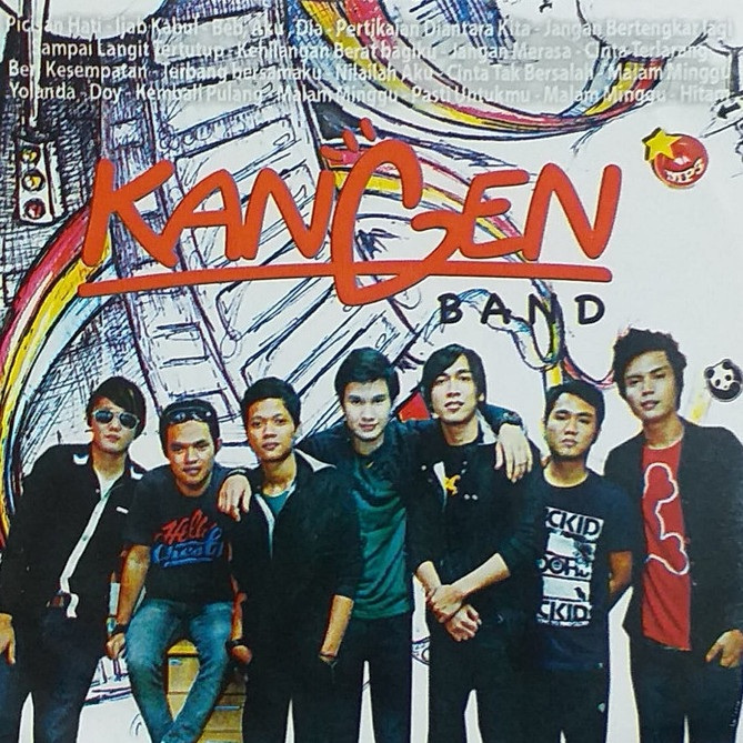 Kaset MP3 Gigi Kangen Band Kotak Collection Hits Lagu Indo
