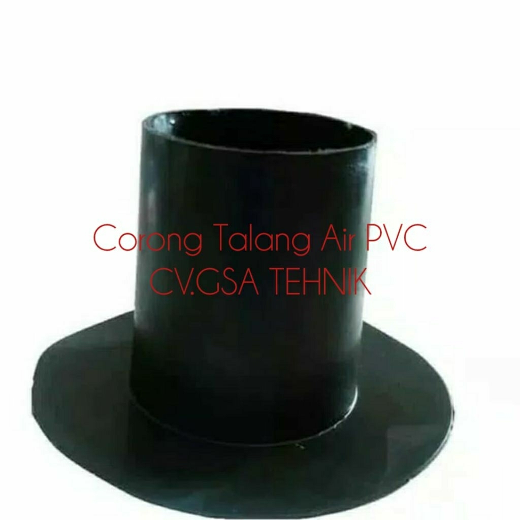 corong talang air PVC 8" inchi