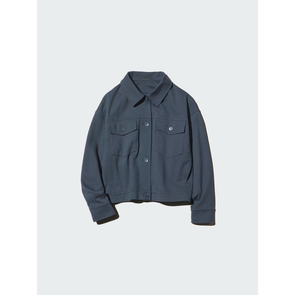 [Jastip Uniqlo] Jaket Rileks Jersey Woman