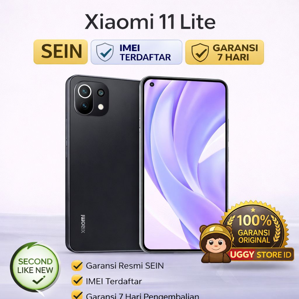 Xiaomi 11 lite, 8/128 Garansi, murah dan slim