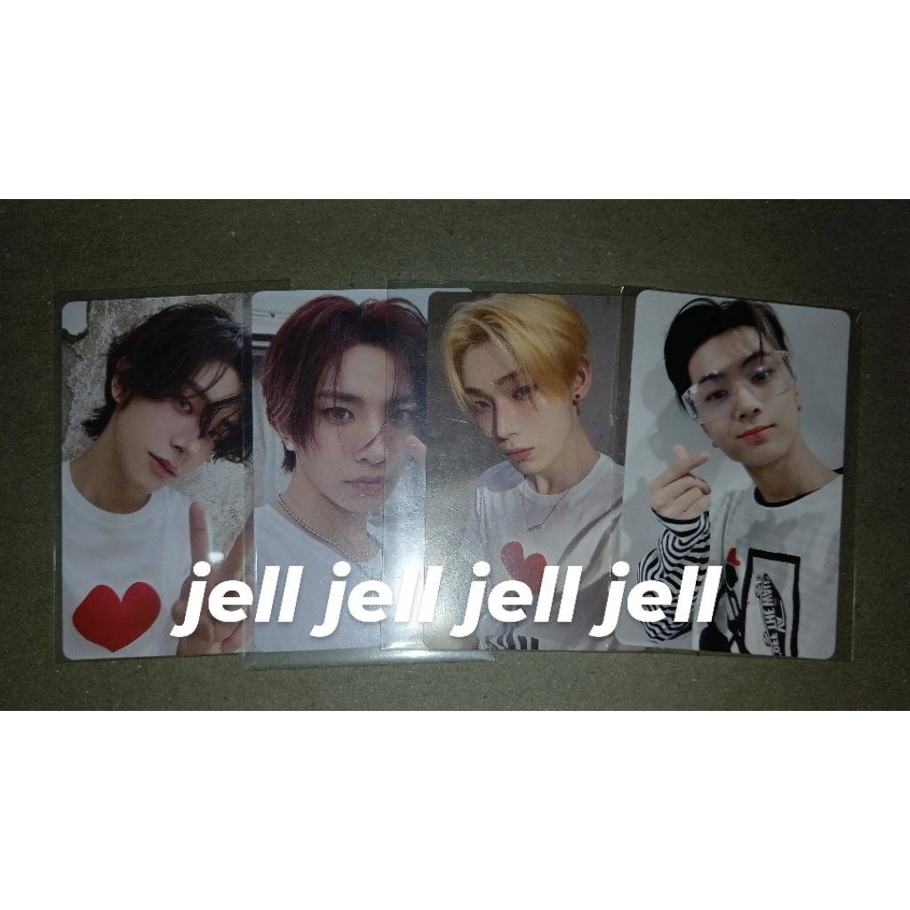 TAKE ALL 4 photocard enhypen weverse heeseung jake sunoo jay rpc