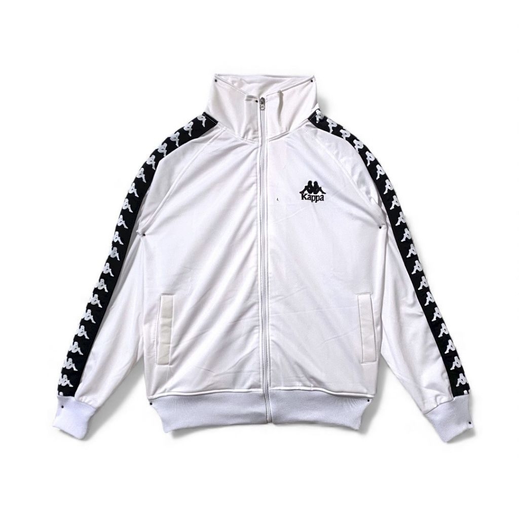 JAKET TRACKTOP PUTIH TPED