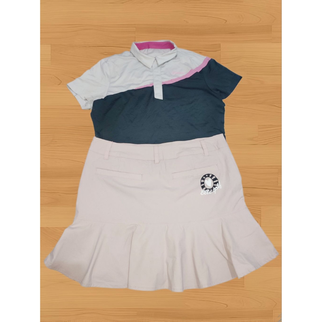 Baju golf set wanita Titleist X Elle Golf