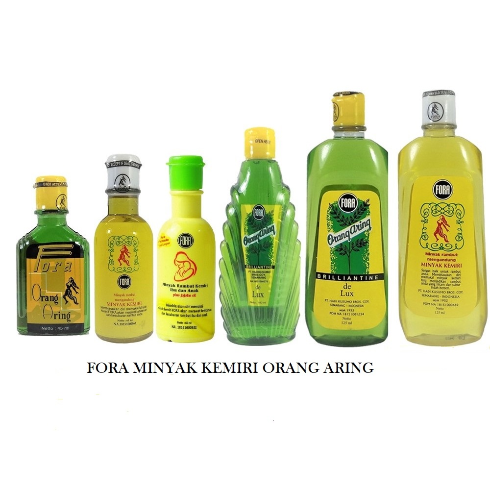 MINYAK RAMBUT FORA URANG ARING ORIGINAL/FORA MINYAK RAMBUT URANG ARING