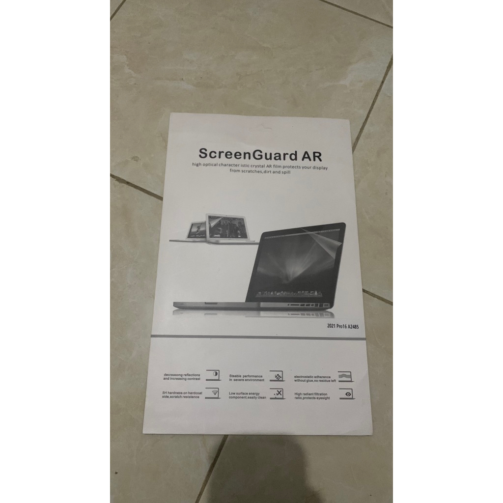 screen guard ar macbook 2021 pro 16
