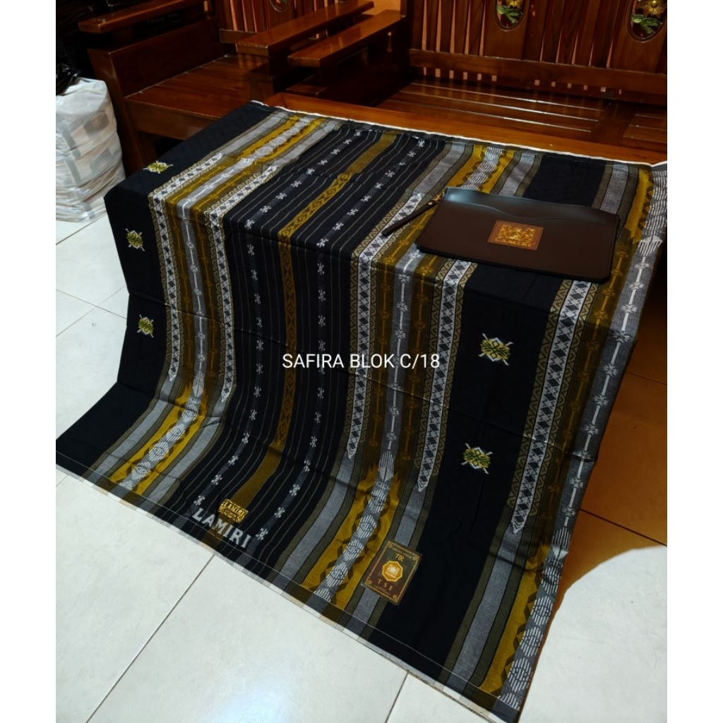 (PROMO)SARUNG LAMIRI TR JAGUAR SONGKET // LAMIRI TSE // Siap seragam