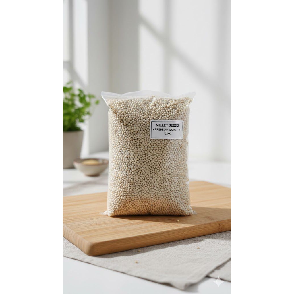 milet putih pakan burung lovebird