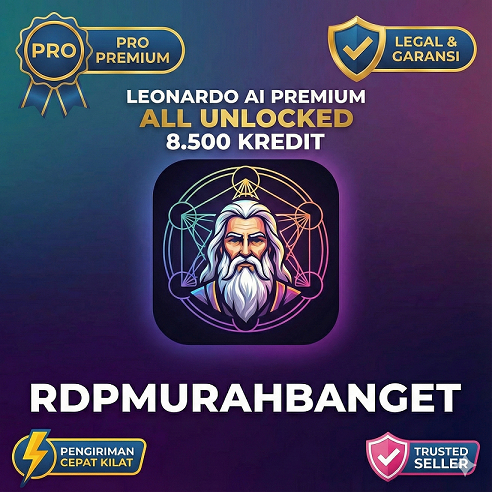 LEONARDO AI PREMIUM LANSUNG PAKAI