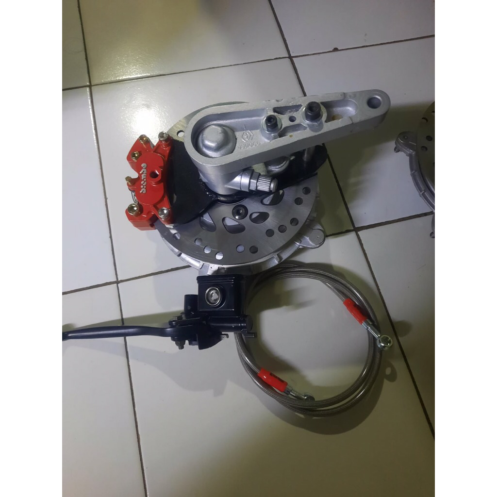 Disc brake cakram depan vespa fork 3 super sprint ps strada