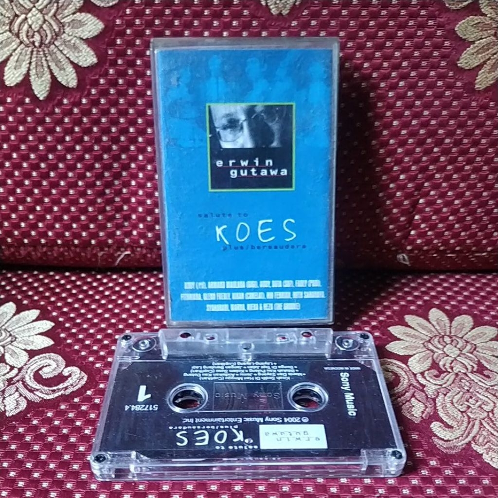 kaset pita cassette tape erwin gutawa salute to koes plus bersaudara