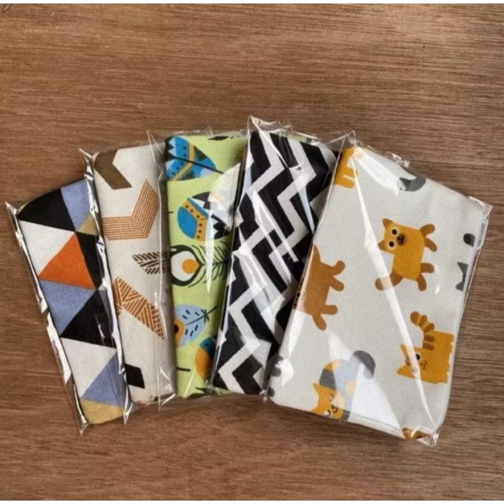 MINI POUCH KARAKTER - DOMPET LUCU SERBAGUNA UNIK ZIPPER KANVAS