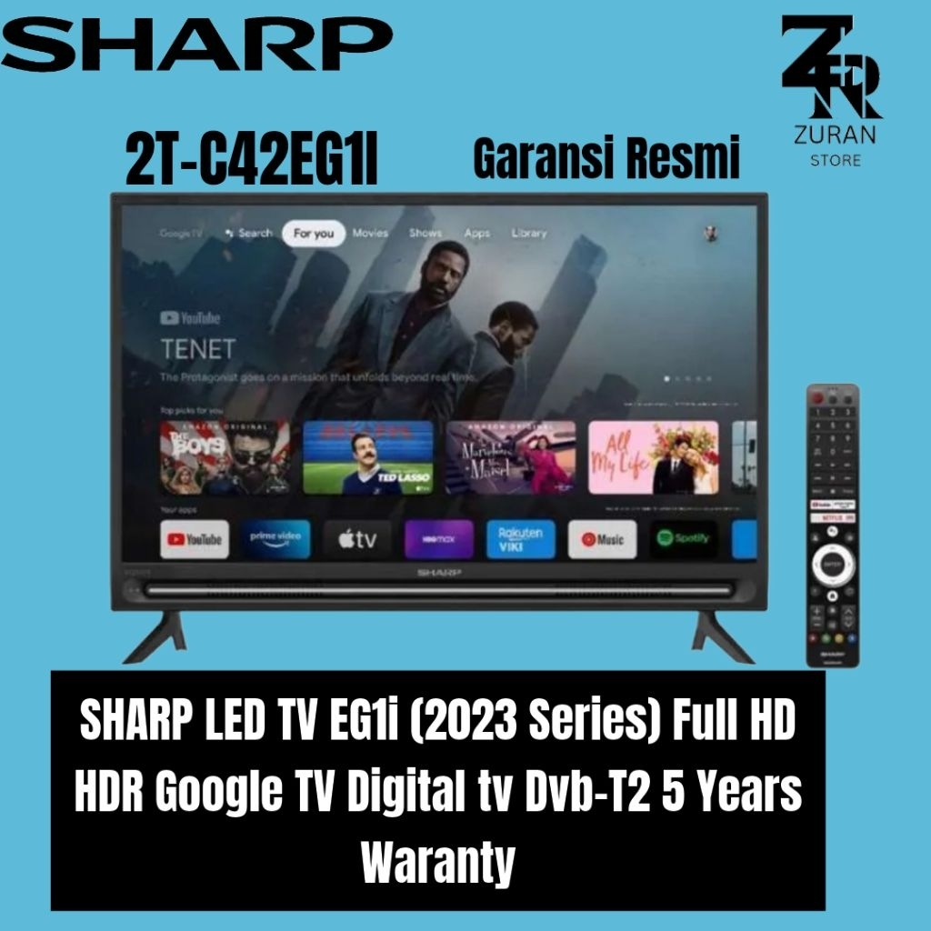 SHARP LED TV 2T-C42EG1I/42EG1I/ 2T C42EG1I 42 inch 2023 Series
