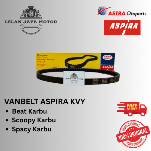 VBELT BEAT (KVY) ASPIRA VanBelt Beat Spacy Scoopy Karbu Original ASPIRA