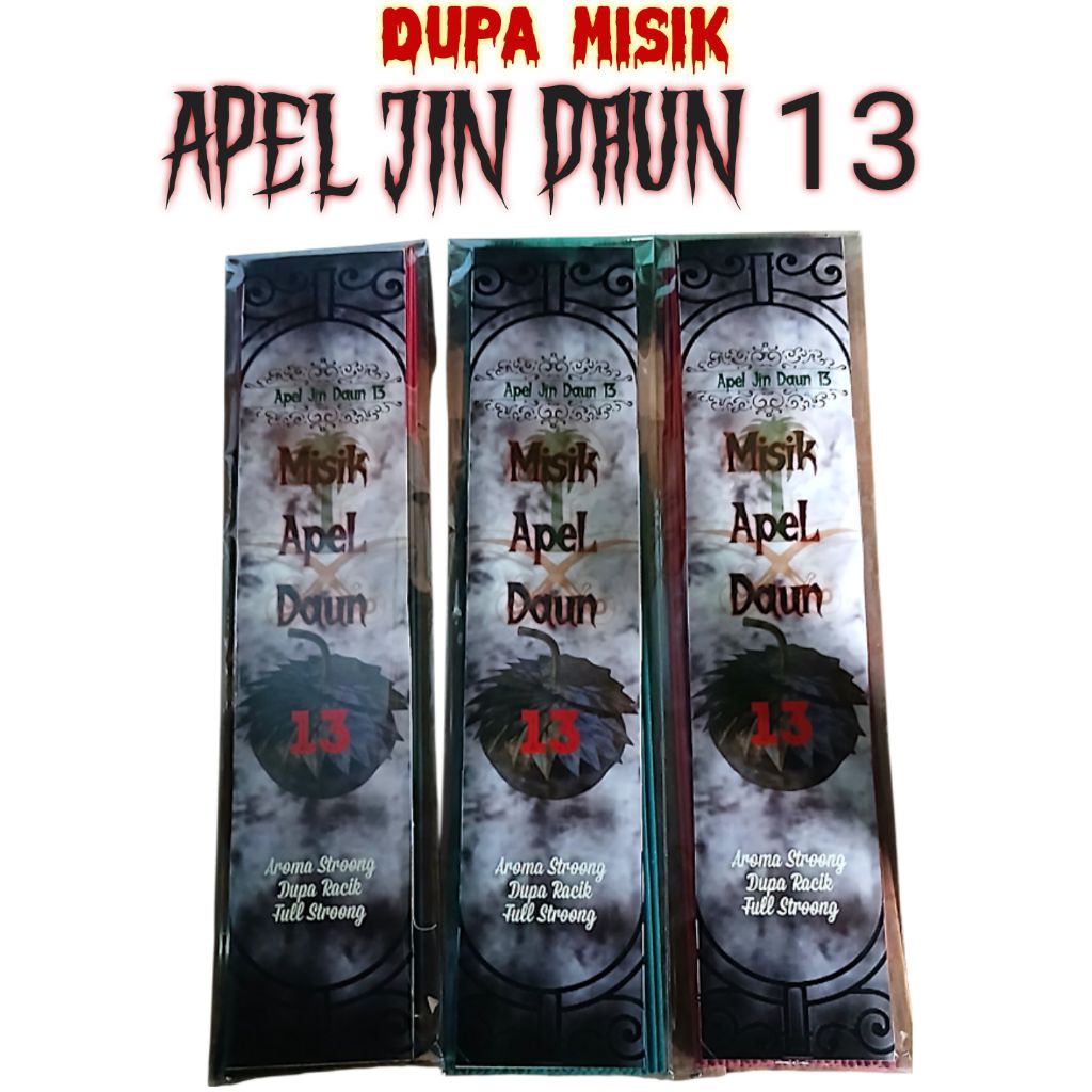 Dupa Misik ApeL Jin Daun 13 Dupa Premium