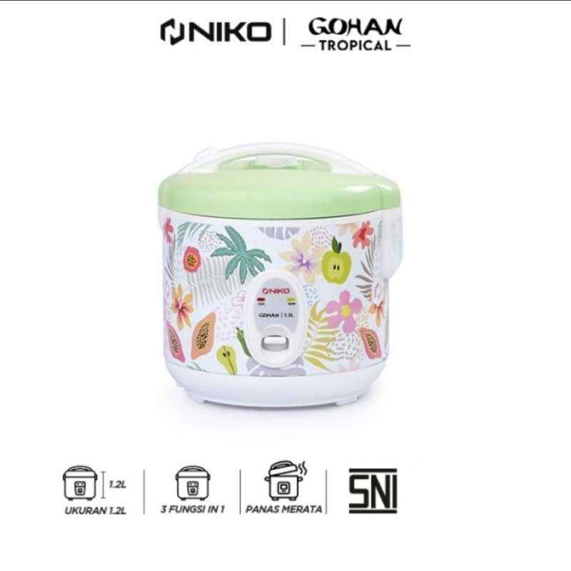 RICE COOKER NIKO GOHAN TROPICAL 1,2L