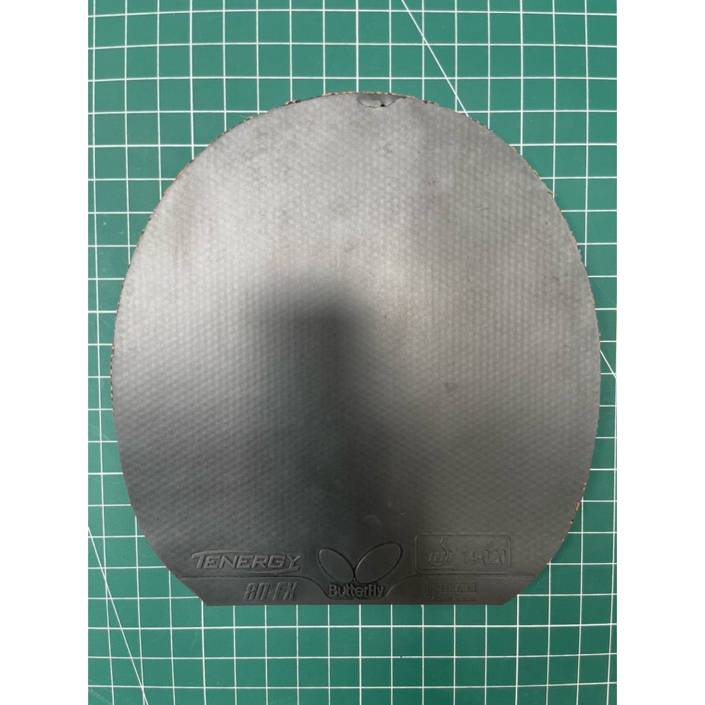 karet butterfly tenergy 80fx hitam