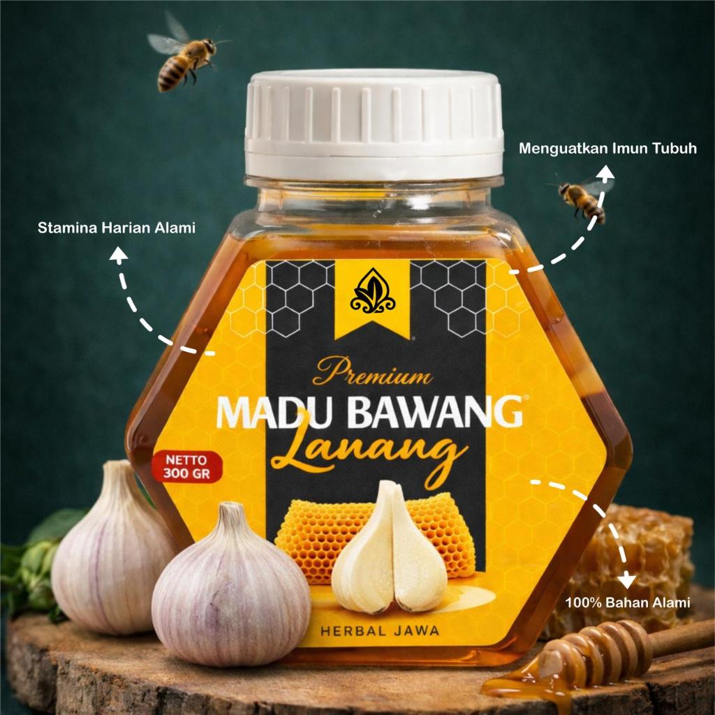 Madu Bawang Lanang tunggal kuat tahan lama stamina jos plus plus asli kesehatan