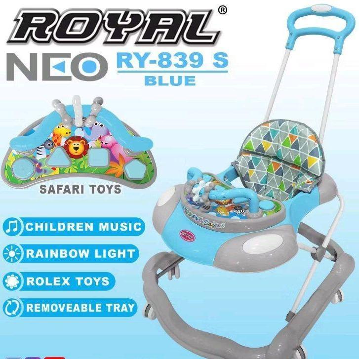BABY WALKER APOLLO MAINAN ALAT BANTU JALAN BAYI ROYAL 839 S WARNA